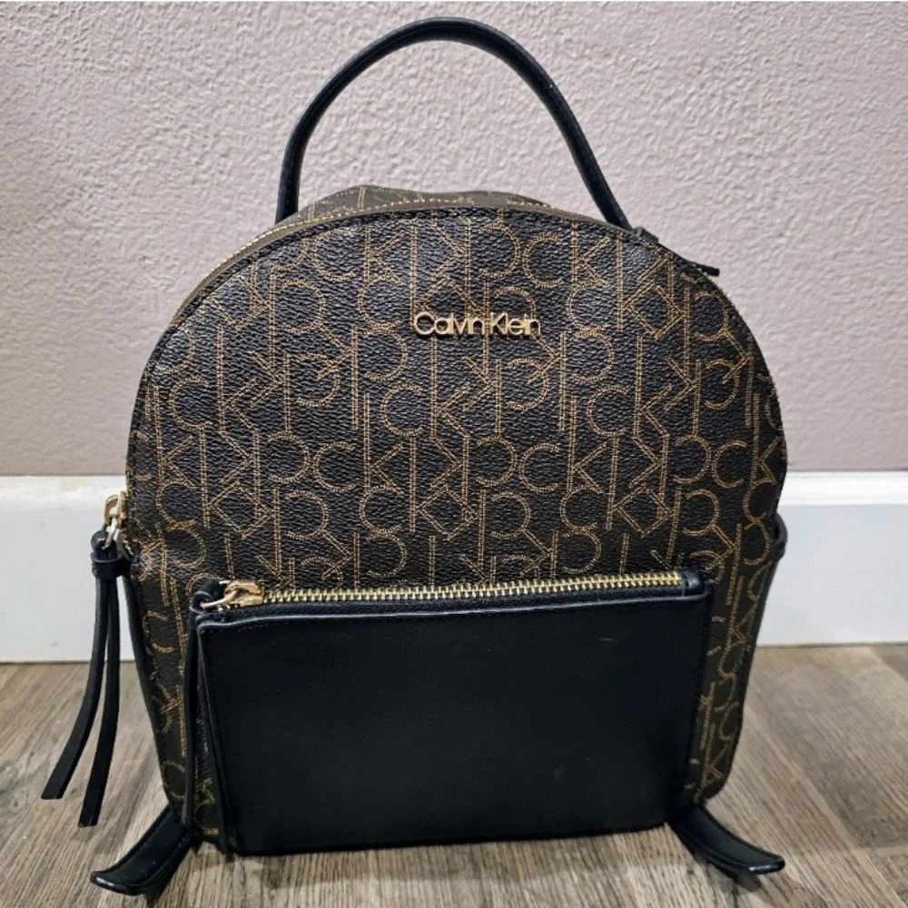 CALVIN KLEIN Jessie Organizational Backpack, EUC